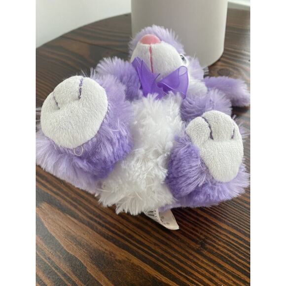 Dan Dee Collectors Choice Purple Hoppy Hopster Easter Bunny Stuffed Animal 2016 - Picture 3 of 10